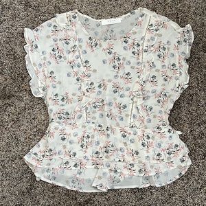 ASTR the Label floral blouse